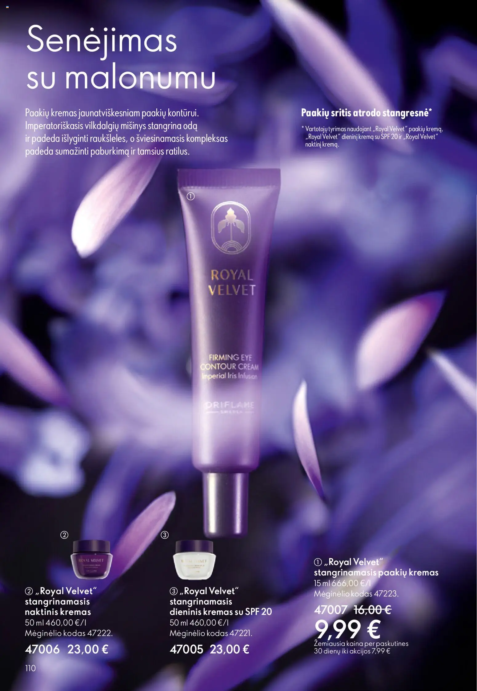 Oriflame akcijos nuo 13.05.2026 | Puslapis: 110 | Prekių: Kremas