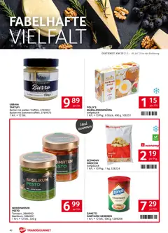 Transgourmet Flugblatt ab 13.07.2026 gültig | Seite: 40 | Produkte: Pasta, Butter, Tomaten