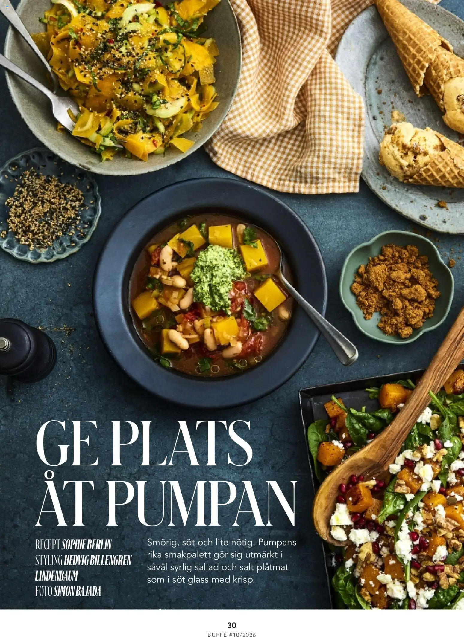 ICA Maxi reklamblad aktuell från 01/10/2026 | Sida: 30 | Produkter: Salt, Glass, Sallad