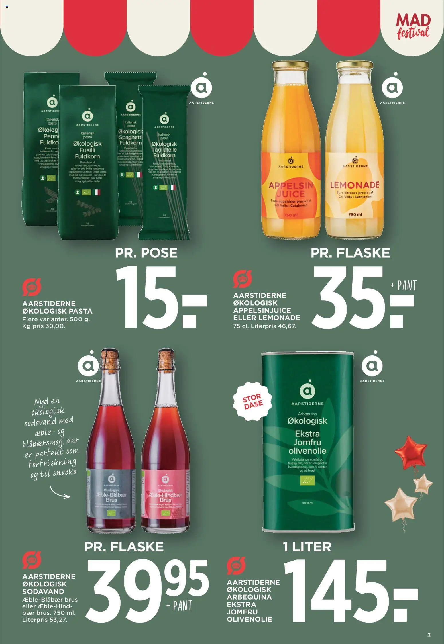 Meny tilbudsavis – gyldig fra 25/09/2026 | Side: 3 | Produkter: Appelsiner, Sodavand, Snacks, Søm