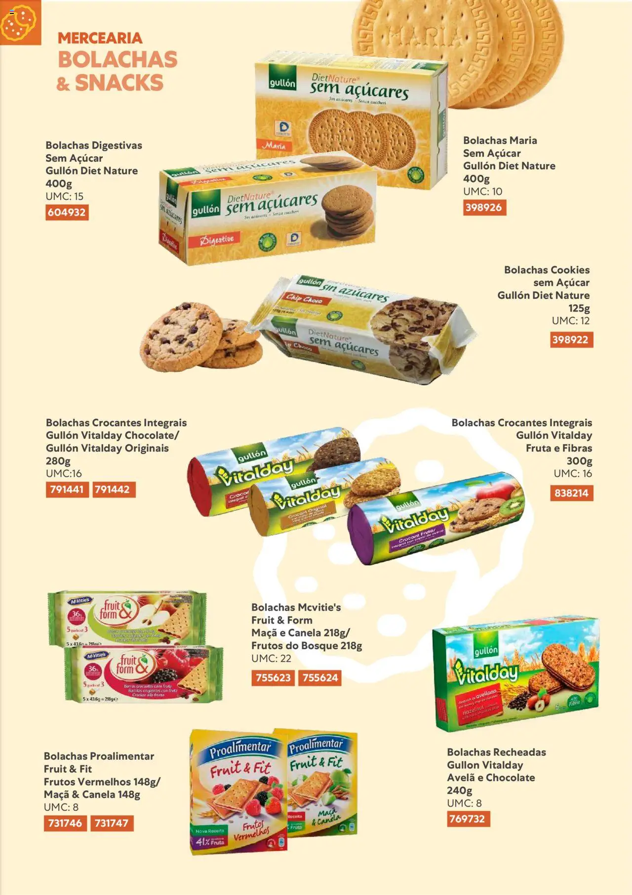 Recheio Alimentacao variada │ válido de 01/02/2024 | Página: 35 | Produtos: Bolachas, Maça, Chocolate, Açúcar
