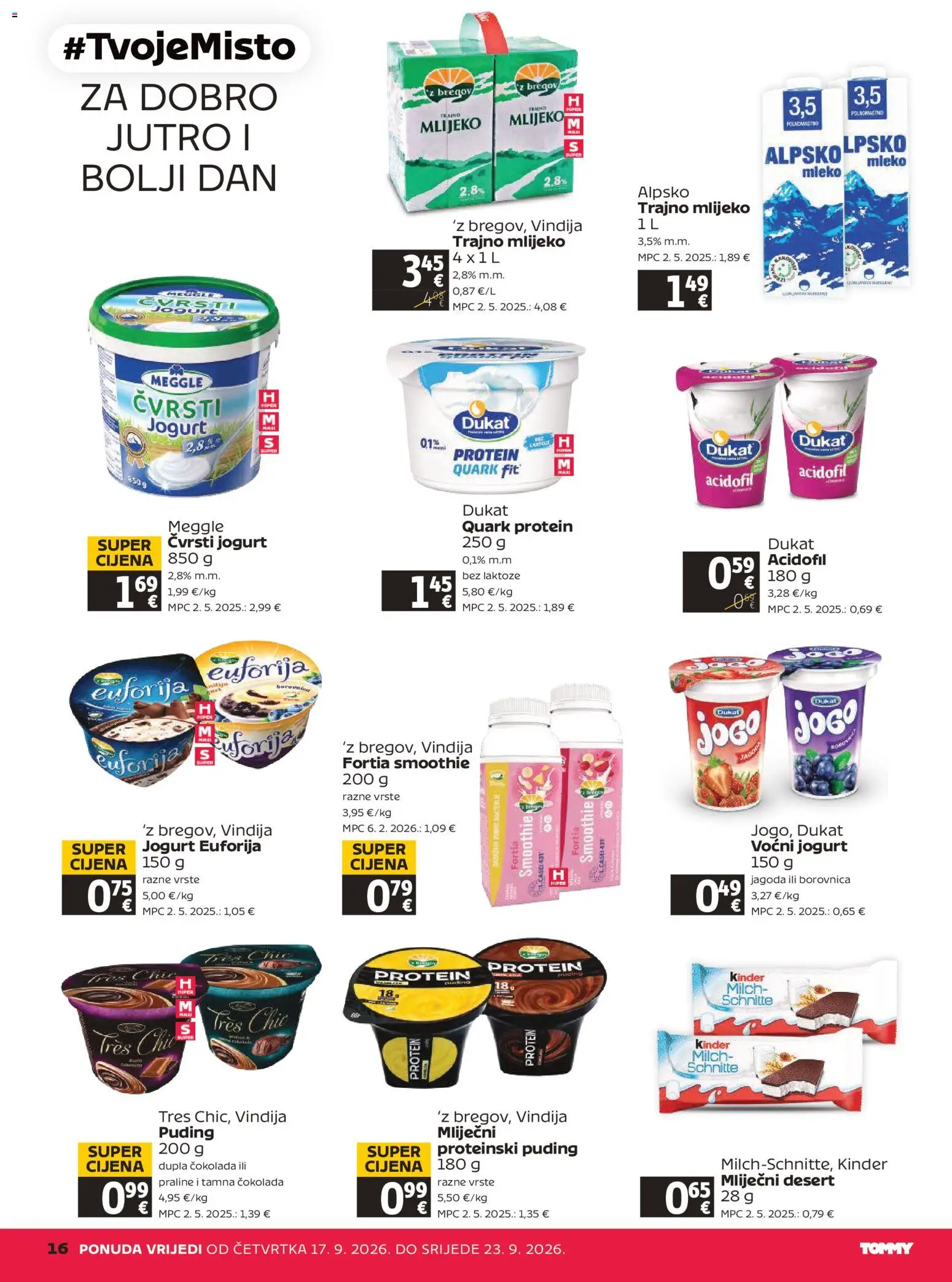 Tommy katalog | vrijedi od 17.09.2026 | Stranica: 16