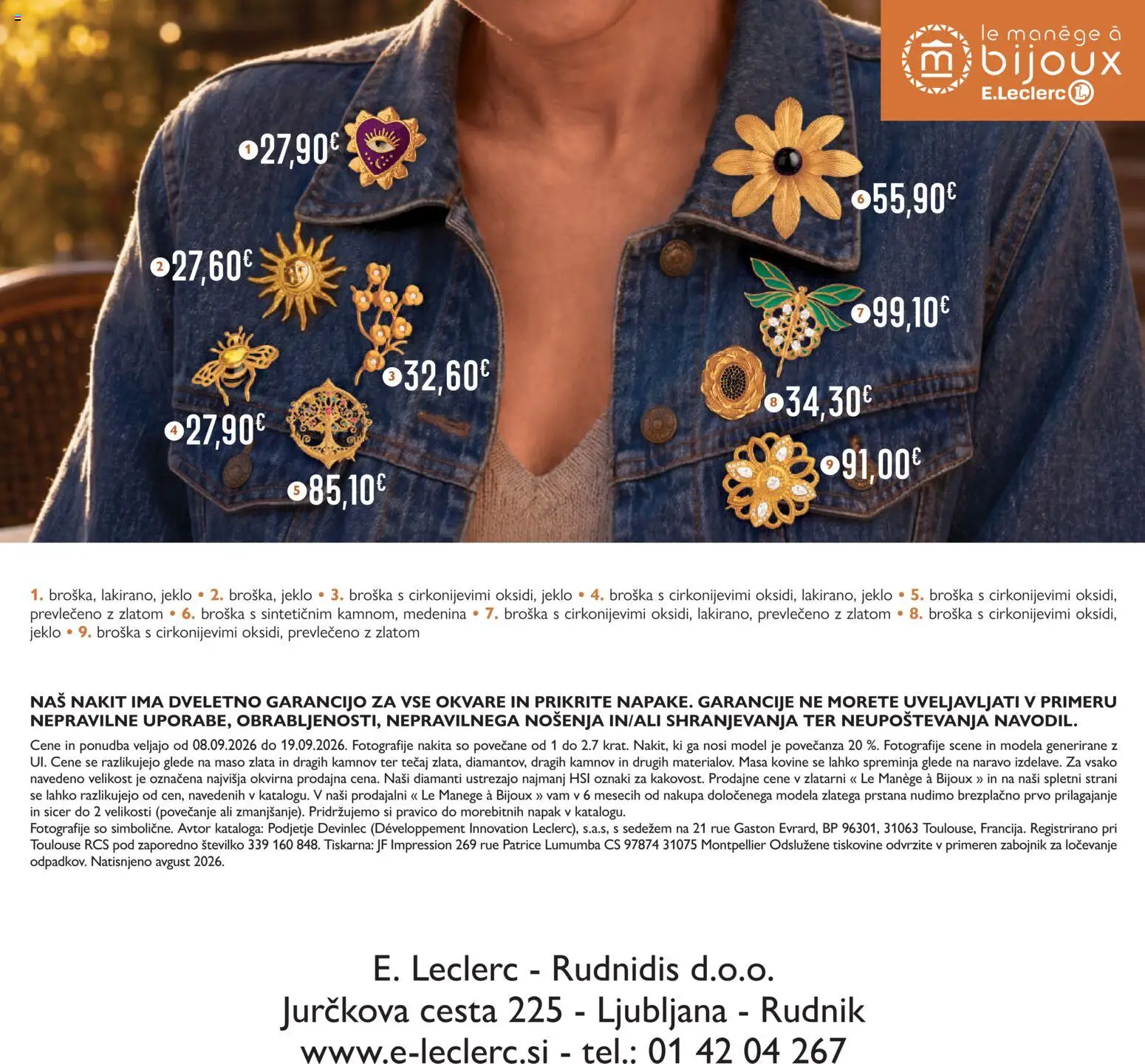 Novi E.leclerc katalog ponudbe – veljaven od 08.09.2026 | Stran: 12