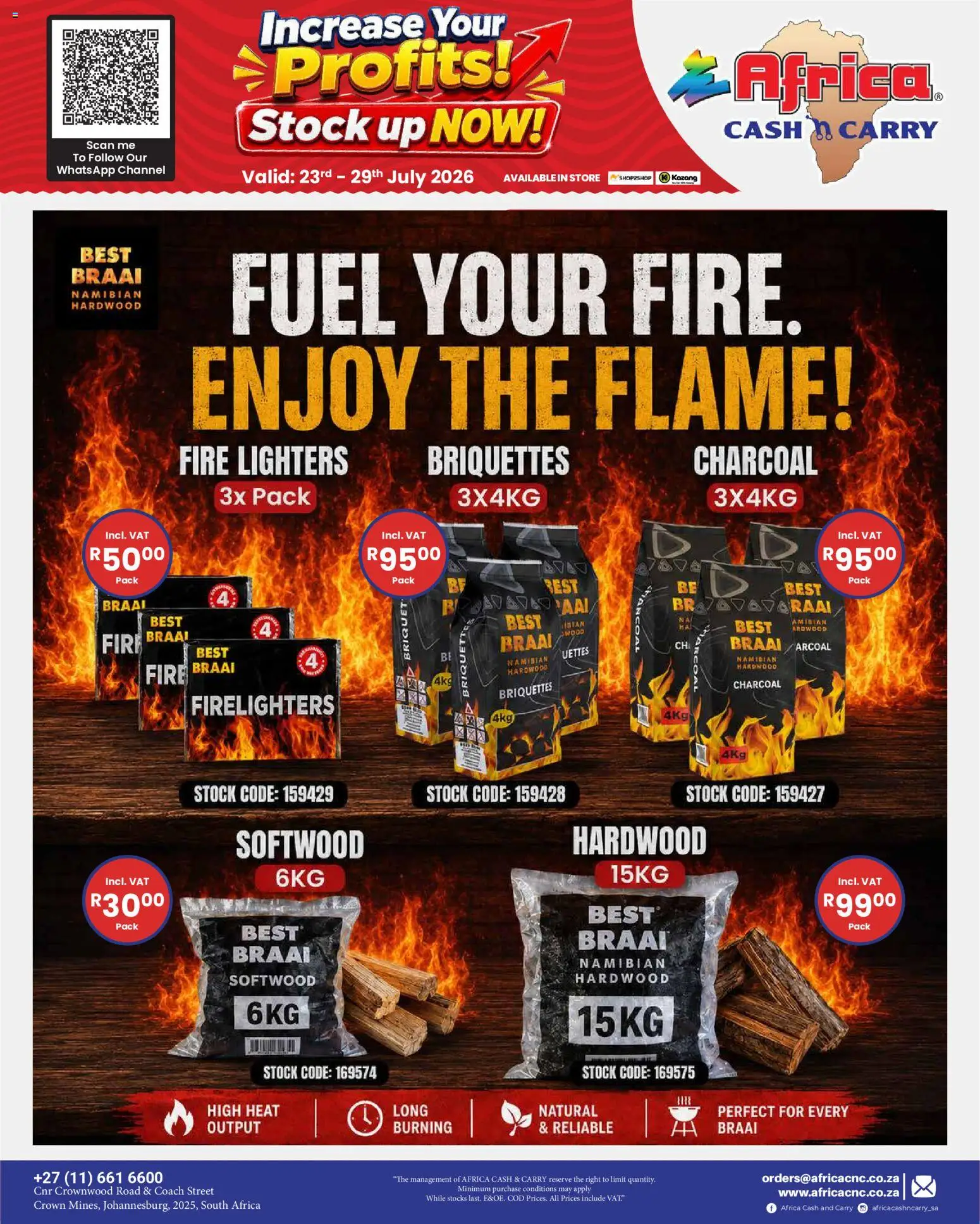 New Africa Cash & Carry catalogue – valid from 23/07/2026 | Page: 49 | Products: Stock