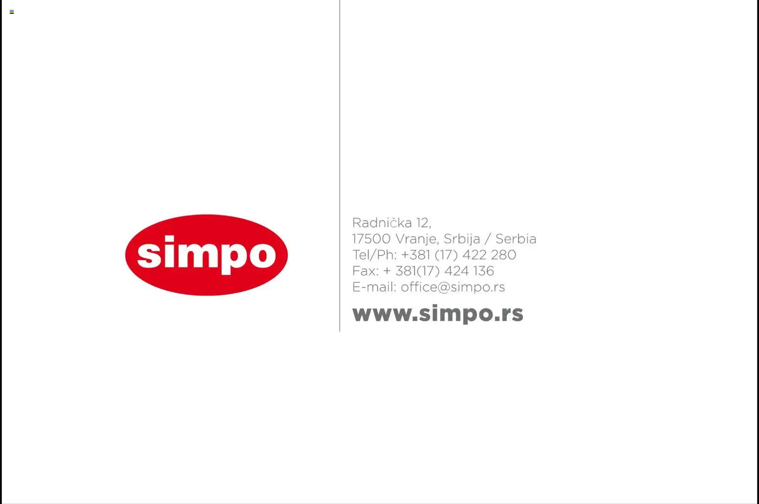 SIMPO katalog - važi od 01.03.2026 | Strana: 8