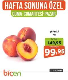 15.05.2026 tarihinden itibaren geçerli olan Biçen Market kataloğu önizlemesi