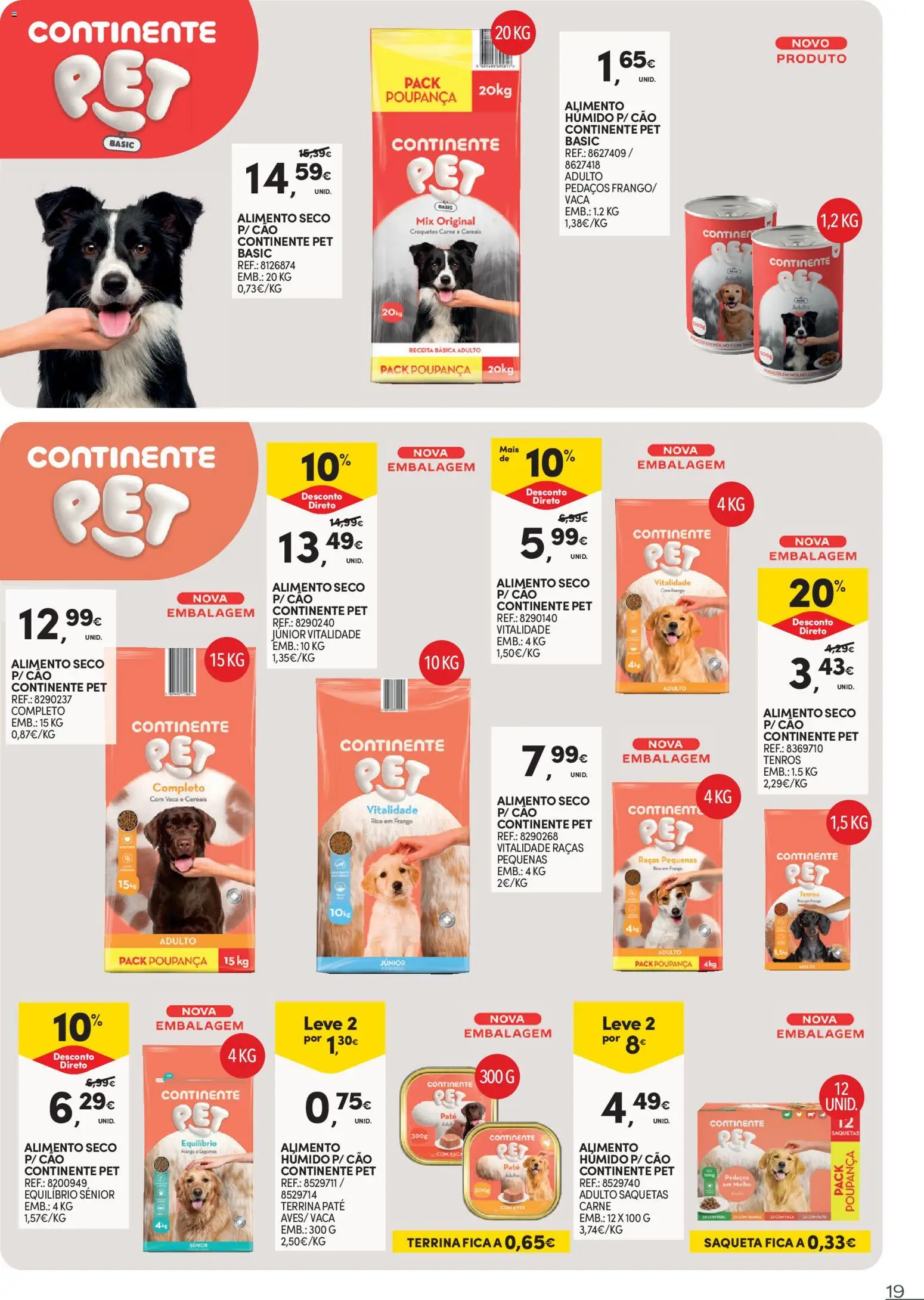 Continente Animais de Companhia │ válido de 29/09/2026 | Página: 19