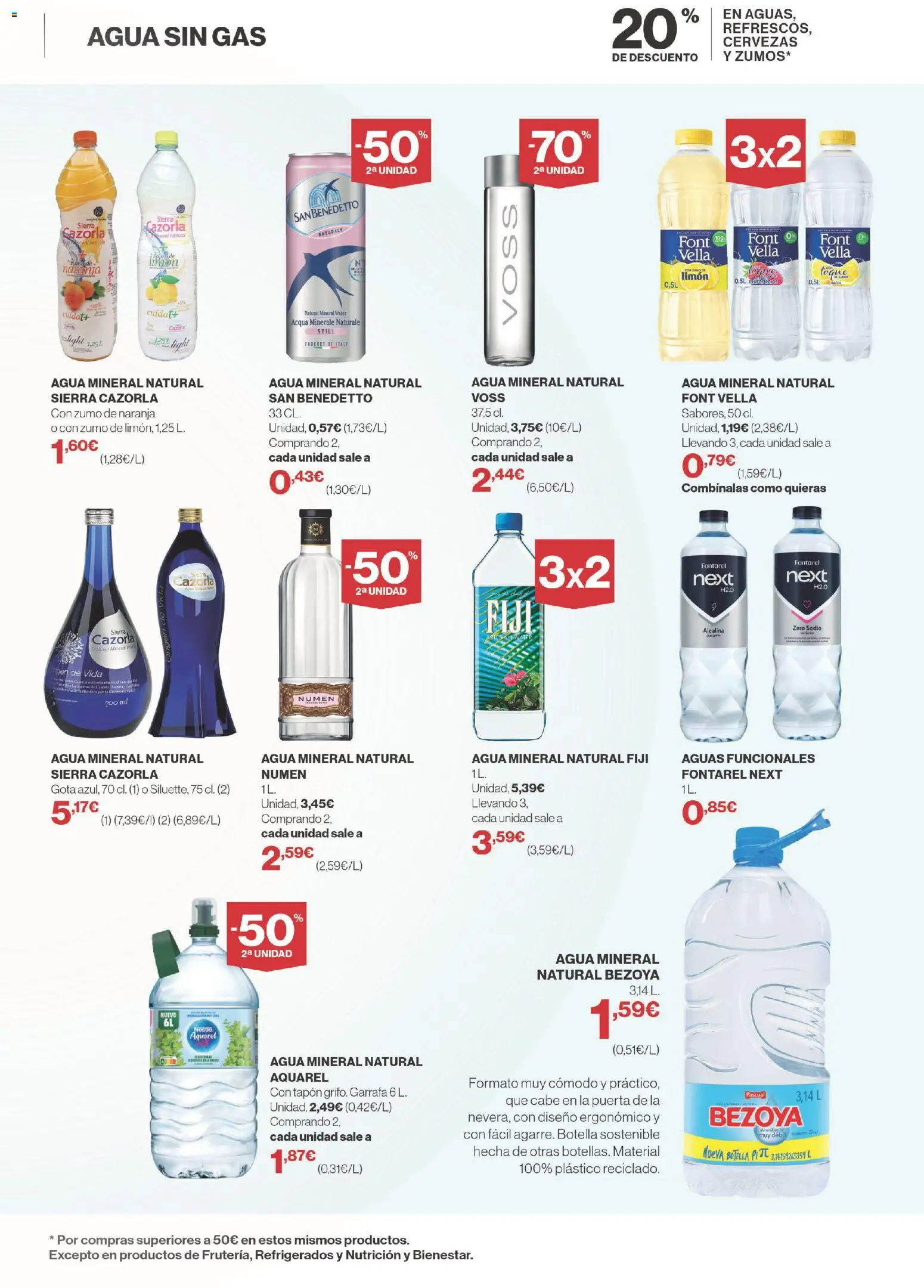 El Corte Inglés ofertas │ válido desde el 04.06.2026 | Página: 11 | Productos: Ροζ πιπέρι, Κορνίζα, Agua mineral