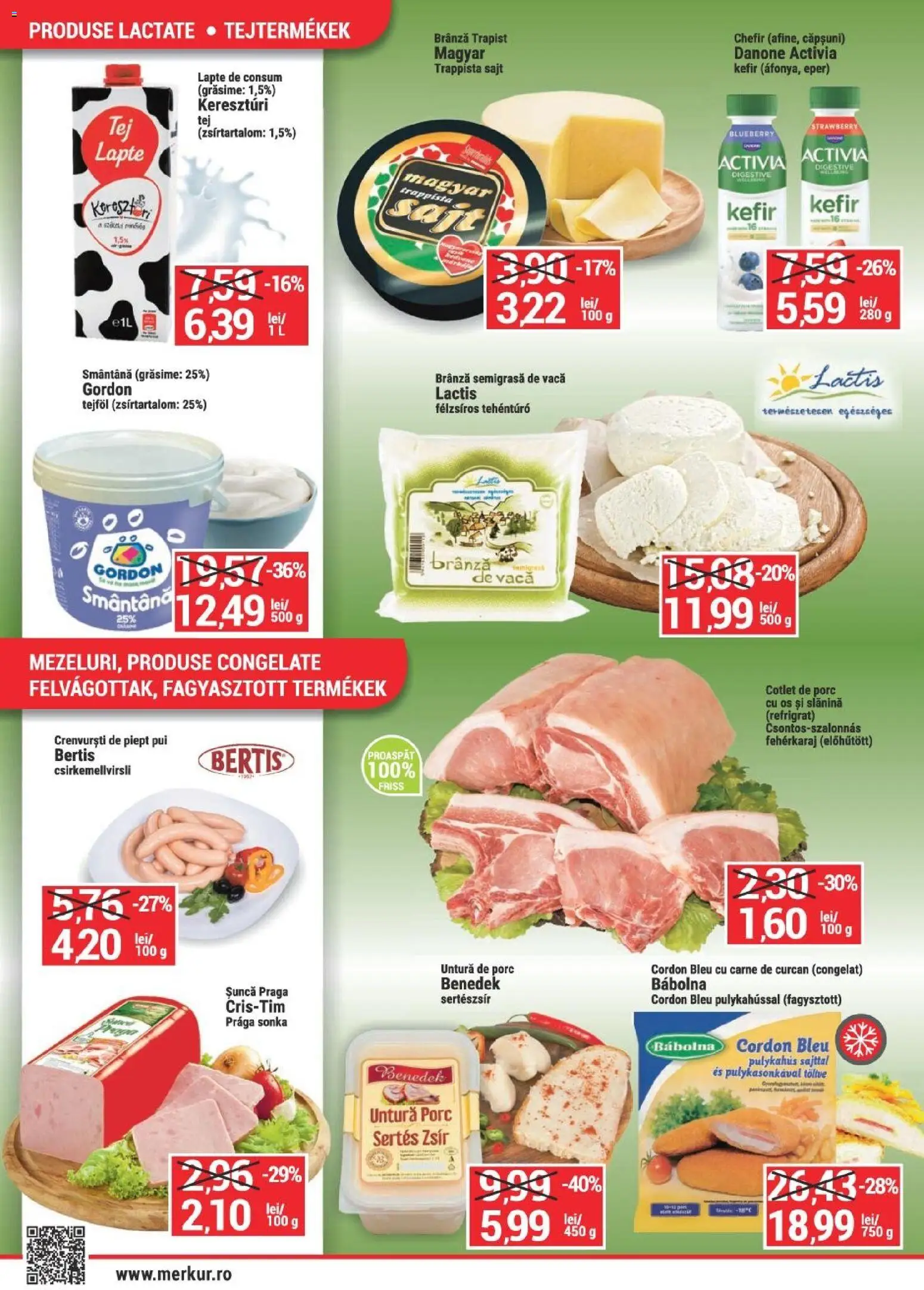 Noul catalog Merkur – valabil de la 30.07.2026 | Pagină: 2 | Produse: Lait de coco, Crenvurști, Lapte, Căpșuni