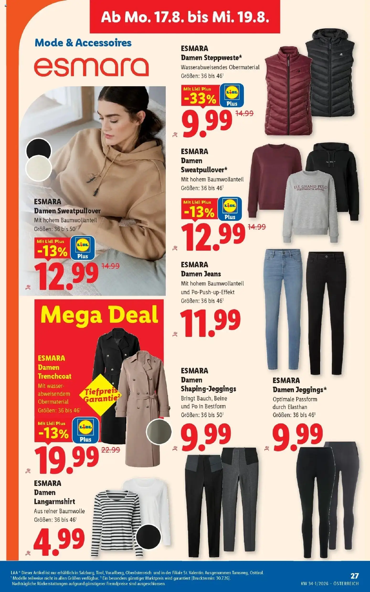 Lidl - Lidl ab 13.08.2026 - Angebote ab donnerstag | Seite: 34