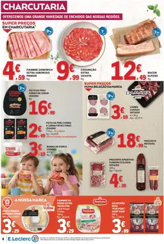 Pré-visualização E.Leclerc folheto válido de 28.05.2026 | Página: 6 | Produtos: Forno, Peito de peru, Peru, Chouriço