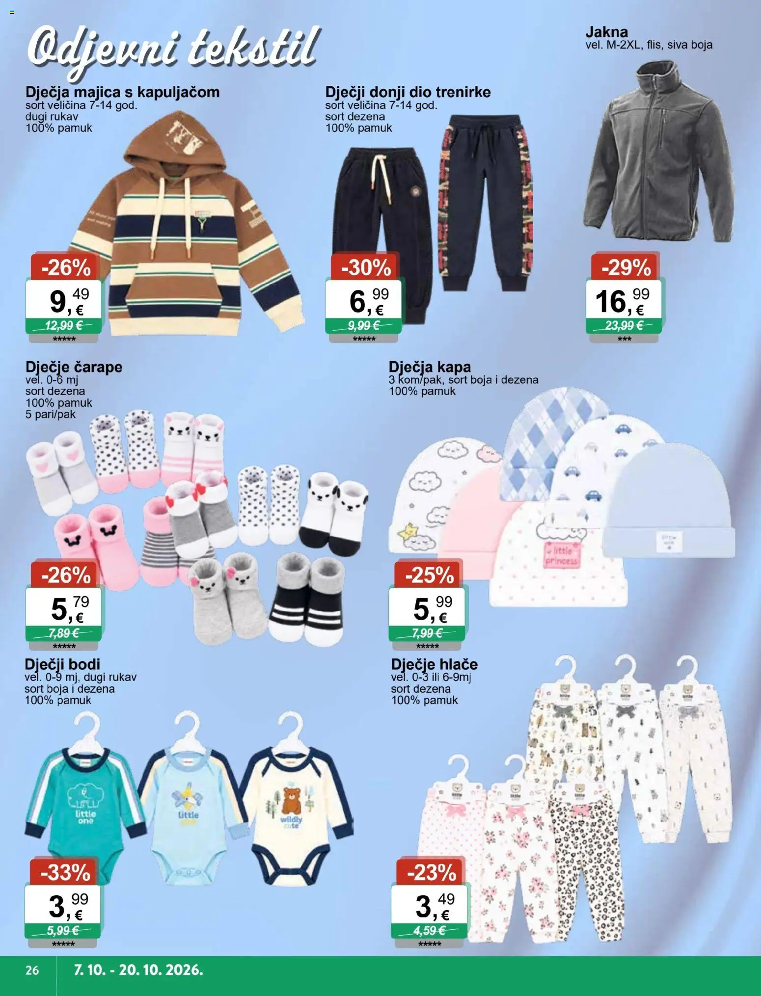 KTC katalog | vrijedi od 07.10.2026 | Stranica: 8 | Proizvodi: Majica s kapuljačom, Majica, Hlače, Čarape