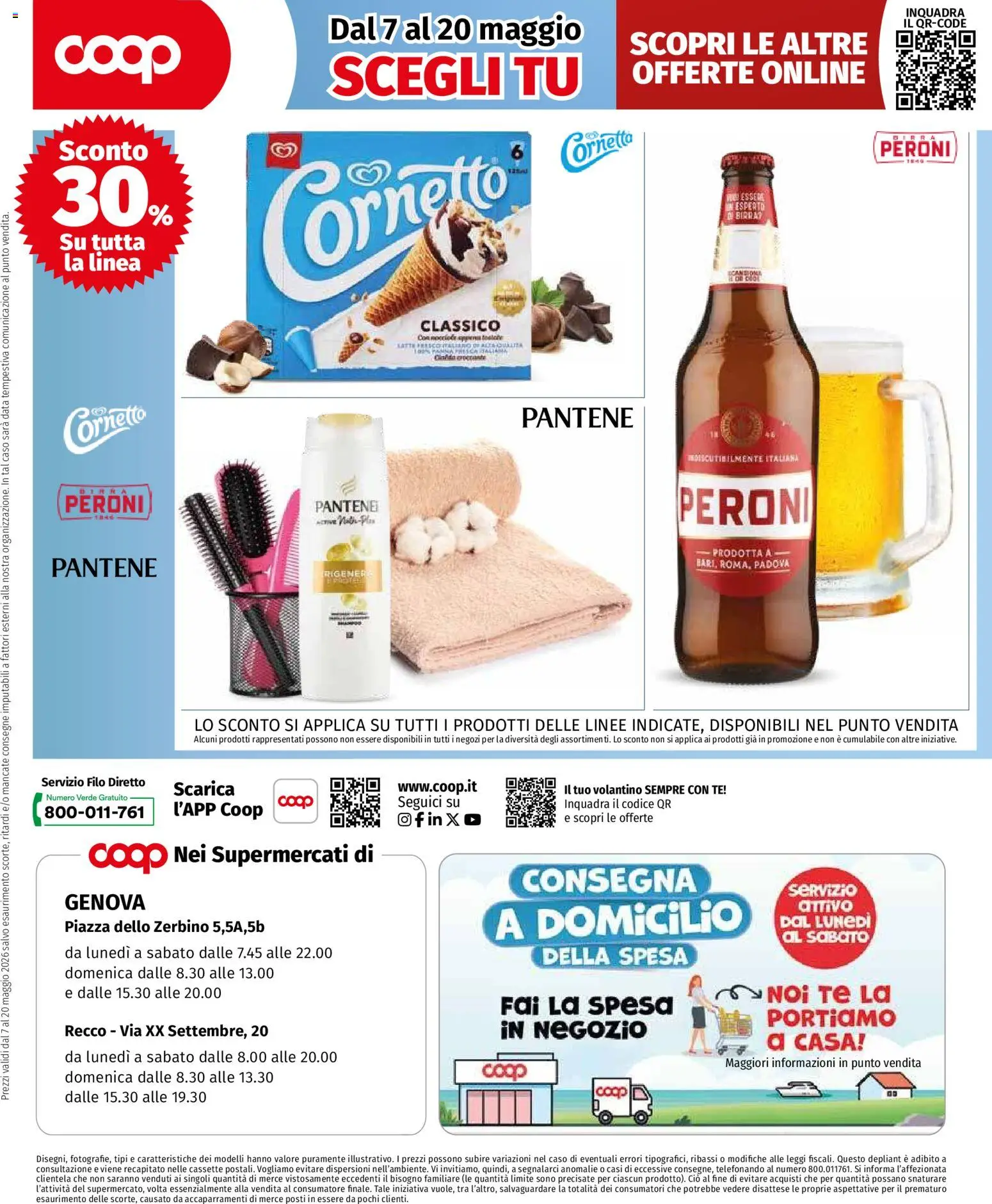 Volantino COOP del 07.05.2026 | Pagina: 4 | Prodotti: Tè, Data, Zerbino