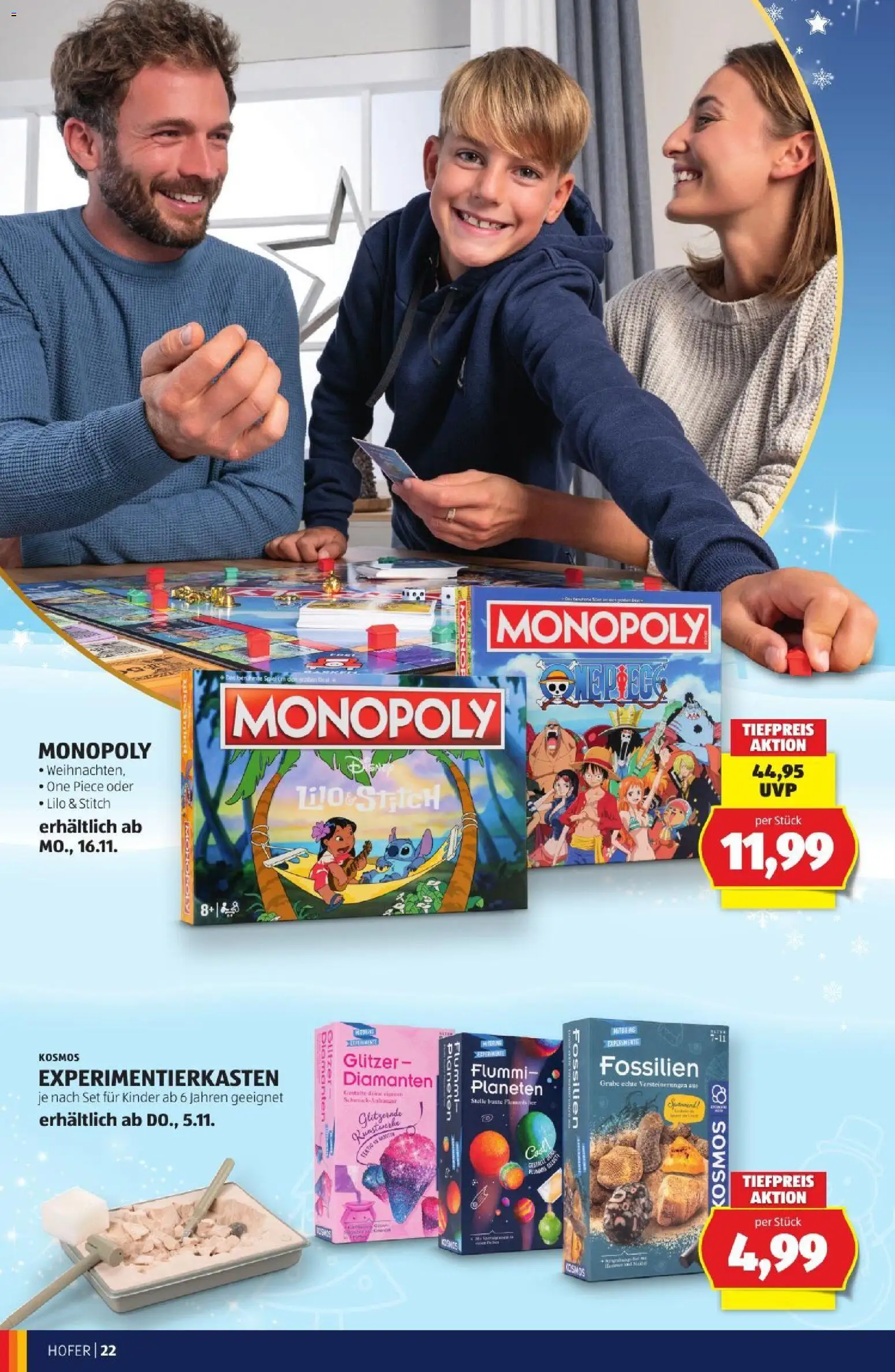 Hofer Weihnachtskatalog gültig ab 28.10.2026 | Seite: 22