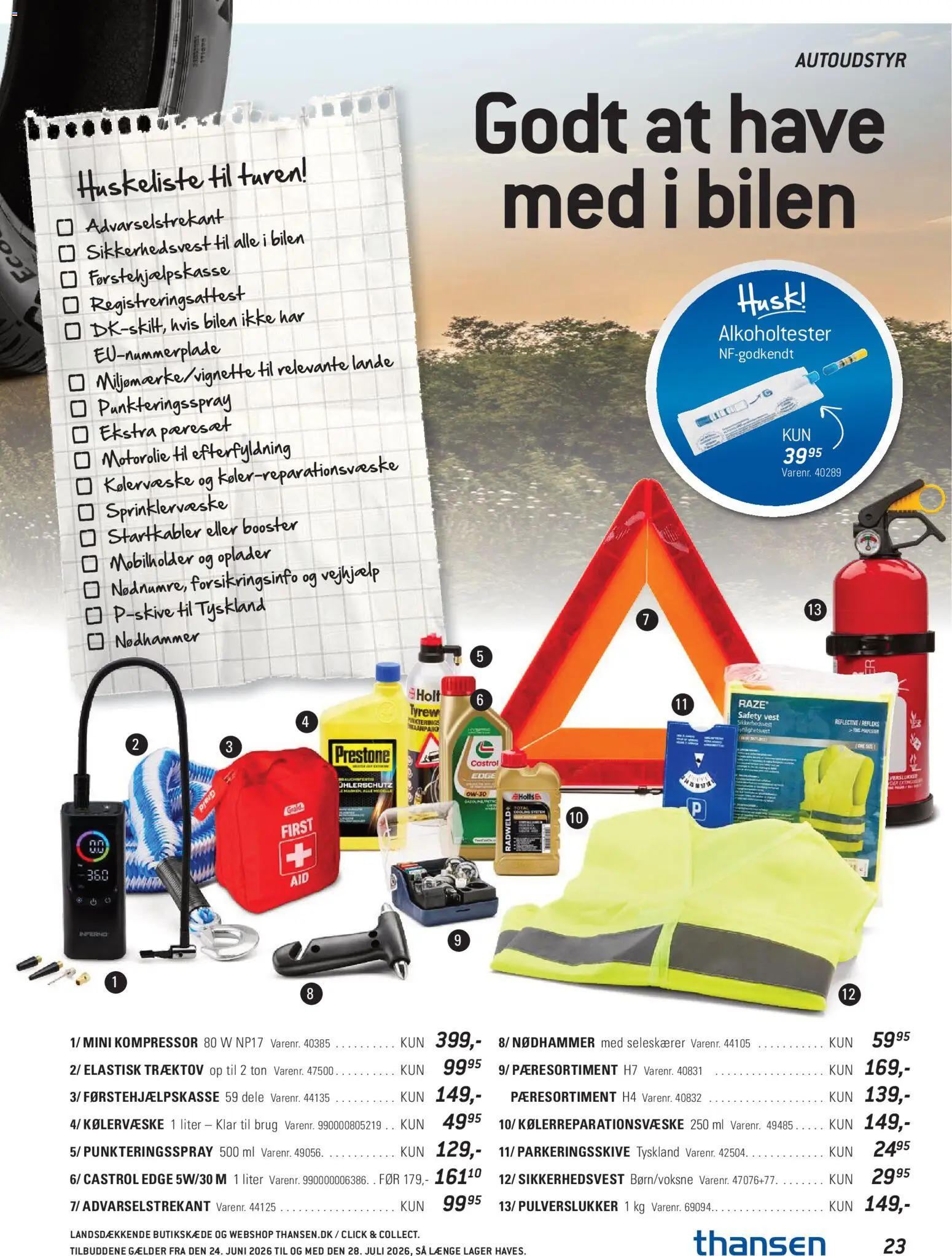 Thansen tilbudsavis – gyldig fra 24/06/2026 | Side: 23 | Produkter: Vest