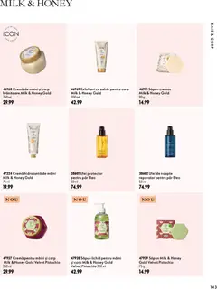 Ofertele Oriflame valabile de la 30.09.2026 | Pagină: 143 | Produse: Exfoliant, Ulei, Cremă de mâini, Săpun