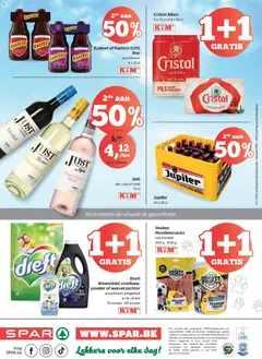 Spar folder - Voorbeeld van een folder van Spar, geldig van 18/06/2026 | Pagina: 4 | Producten: Bier, Blush, Wasmiddel, Wasverzachter