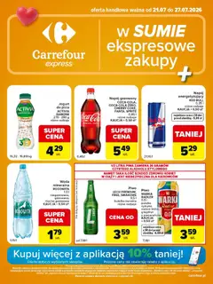 Pogląd oferty "Carrefour gazetka - Express II" - ważna od 21.07.2026