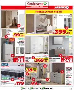 Anteprima del volantino Conforama volantino valido a partire dal 04.06.2026 | Pagina: 5 | Prodotti: Mobile, Scarpiera, Bagno, Specchio