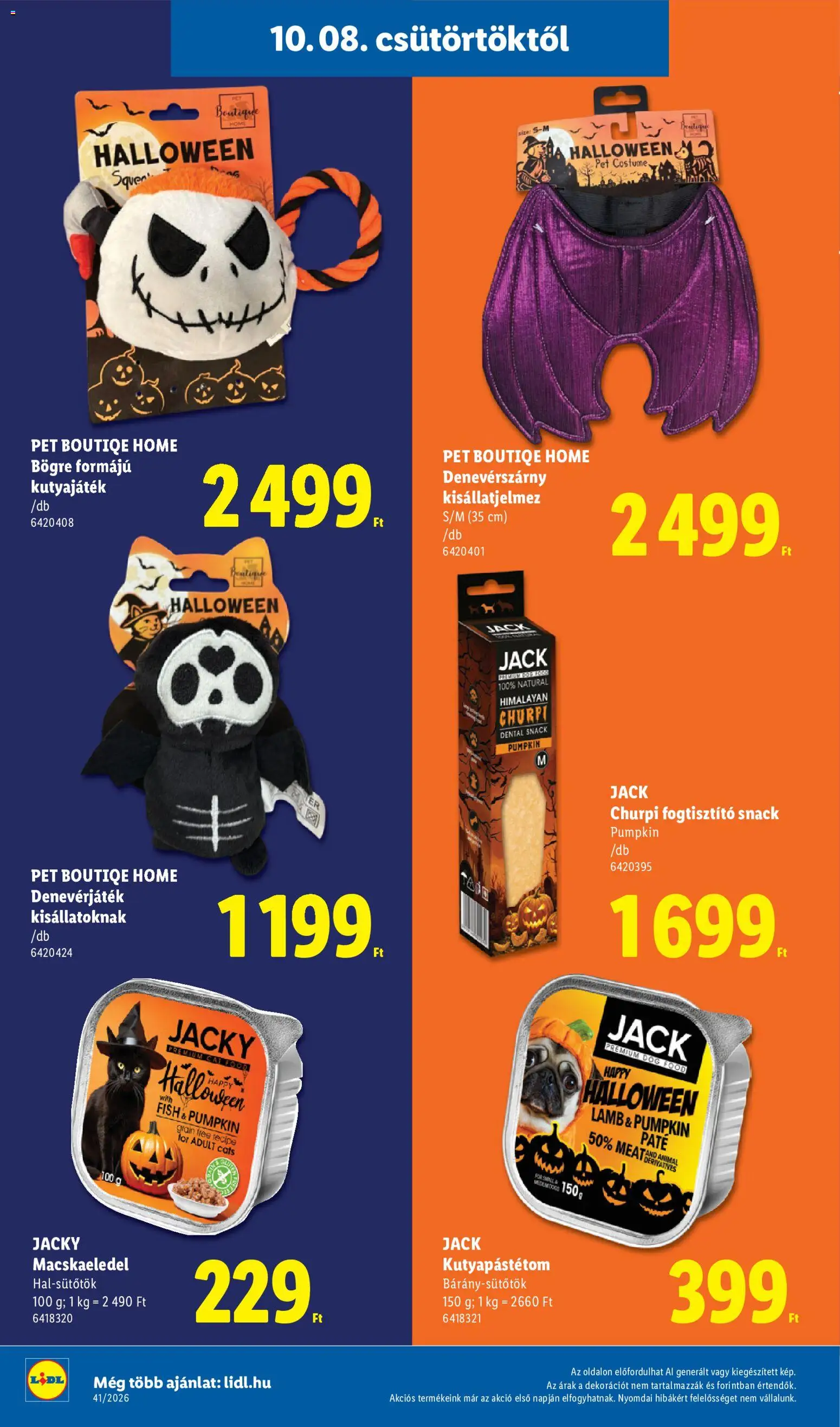 Lidl akciós ujság - amely érvényes a következő dátumtól: 2026.10.08. | Oldal: 34