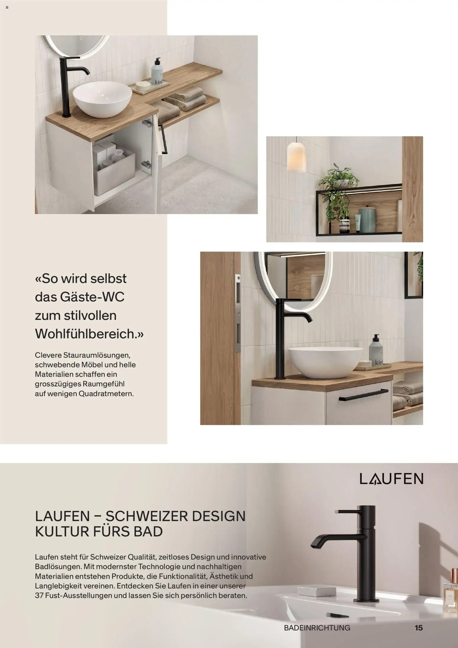 Fust aktionen Küchen- und Badezimmer – gültig ab 18.08.2026 | Seite: 15 | Produkte: Bad