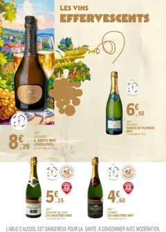 E.Leclerc - Prévisualisation de CRÉMANT DE LOIRE LES CARACTÈRES BRUT, AOP*, La bouteille de 75 cl. valide à partir de 01/09/2025 | Page: 80