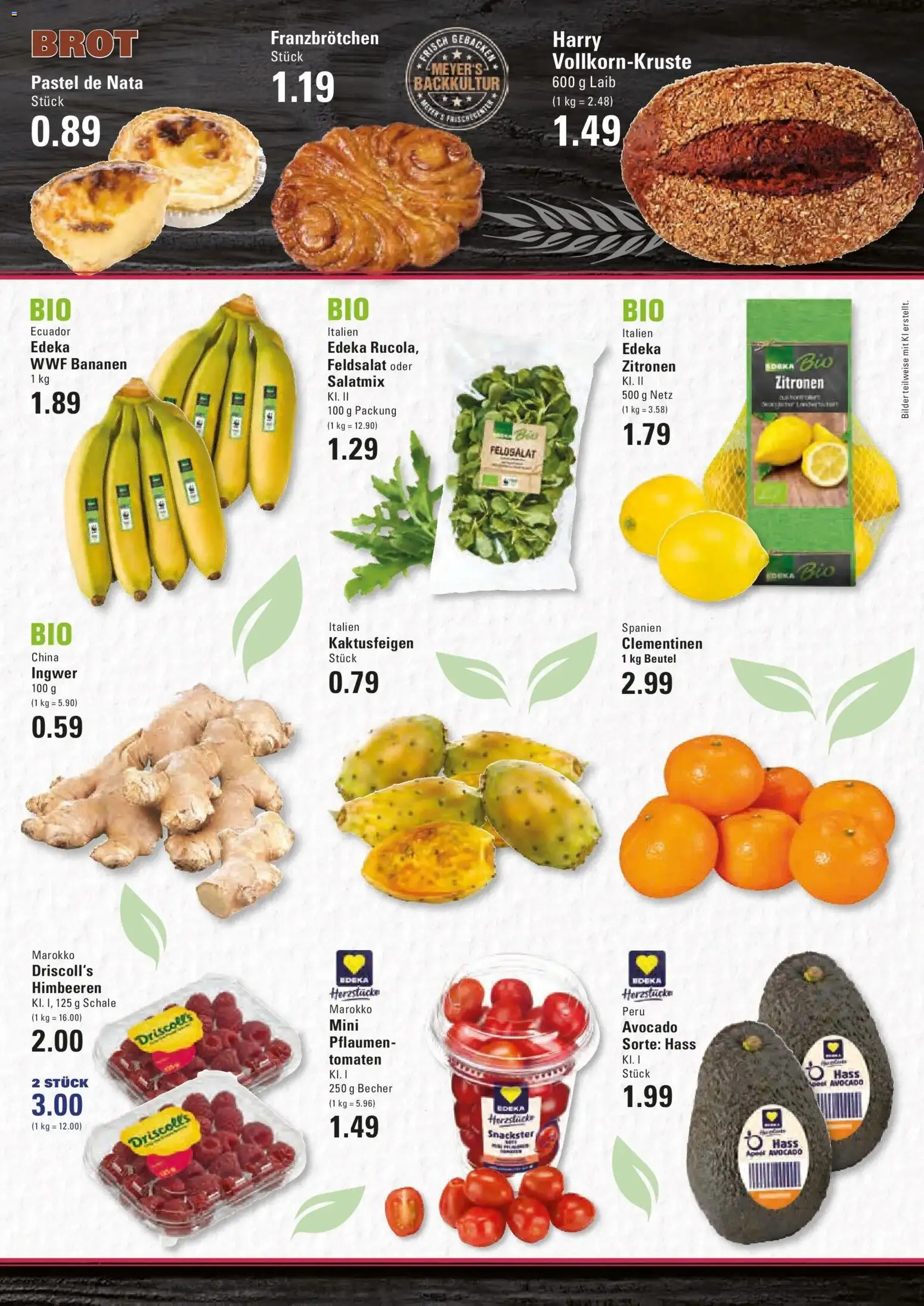 Edeka Prospekt Stade (ab 26.10.2026) » Angebote Online | Seite: 3 | Produkte: Himbeeren, Pflaumen, Bilder, Brot