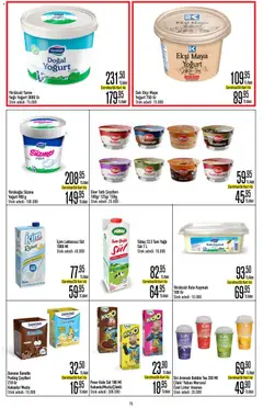 11.06.2026 tarihinden itibaren geçerli olan CarrefourSA kataloğu önizlemesi | Sayfa: 15 | Ürünler: Süt, Yoğurt, Ananas
