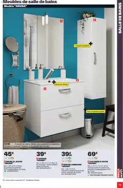 Brico Dépôt - Prévisualisation de Brico Dépôt L'officiel du bricolage valide à partir de 16/06/2026 | Page: 79 | Produits: Meuble, Porte, Miroir