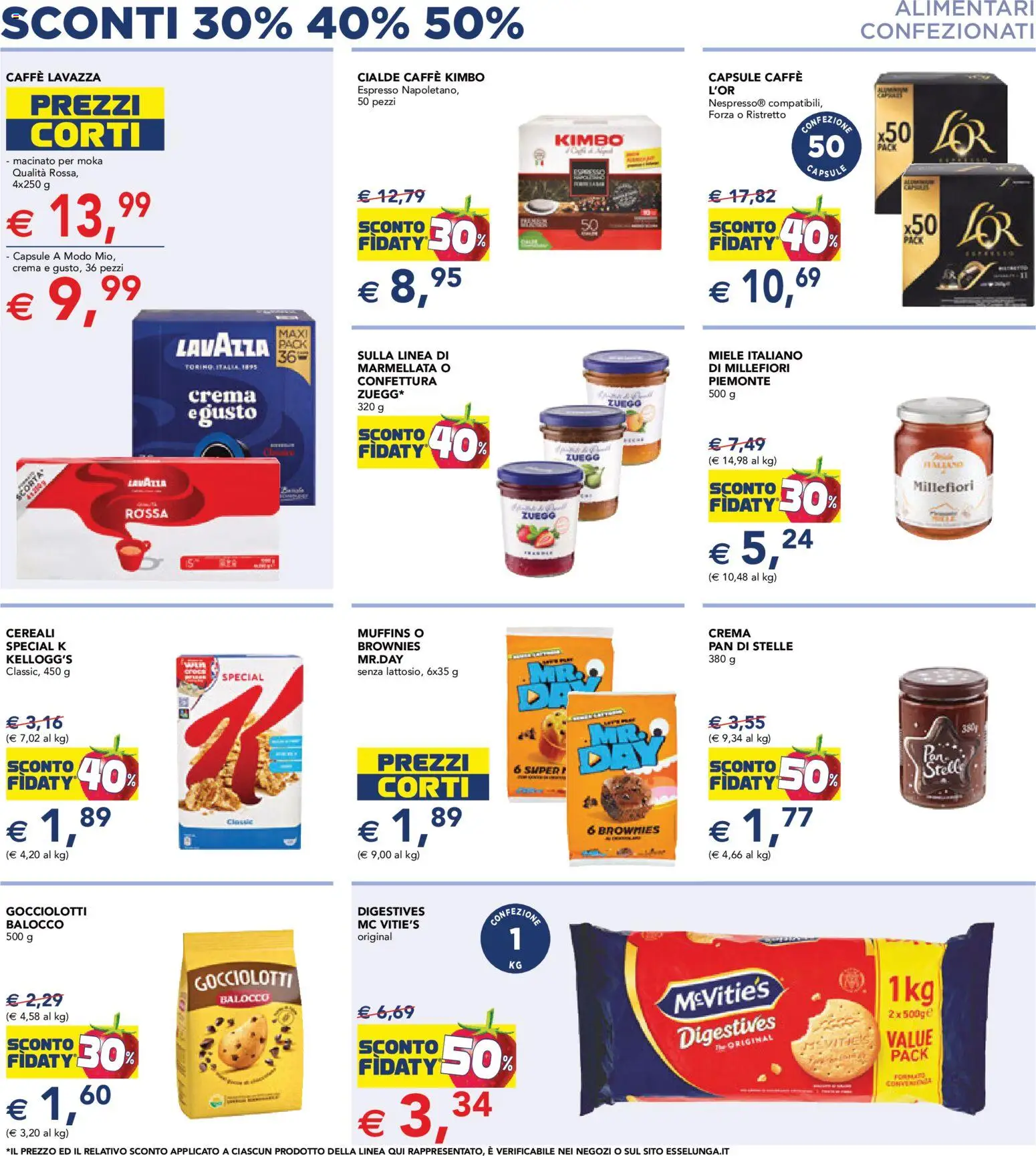 Volantino Esselunga S del 28.05.2026 | Pagina: 8 | Prodotti: Crema, Marmellata, Miele, Macinato