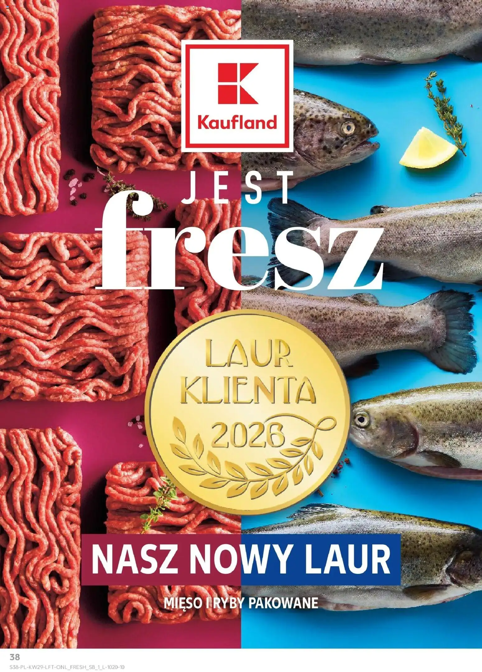 Kaufland gazetka od 16.07.2026 | Strona: 38 | Produkty: Mięso, Ryby