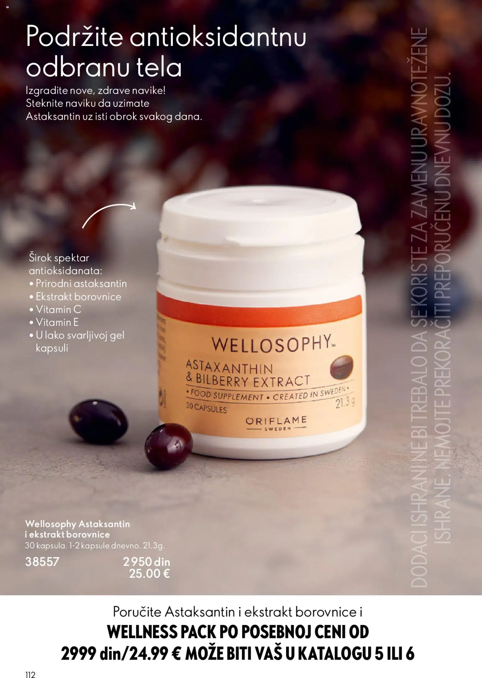Oriflame katalog - važi od 01.04.2026 | Strana: 112 | Proizvode: Kapsule