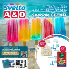 Anteprima del volantino A&O volantino Svelto valido a partire dal 02/07/2026