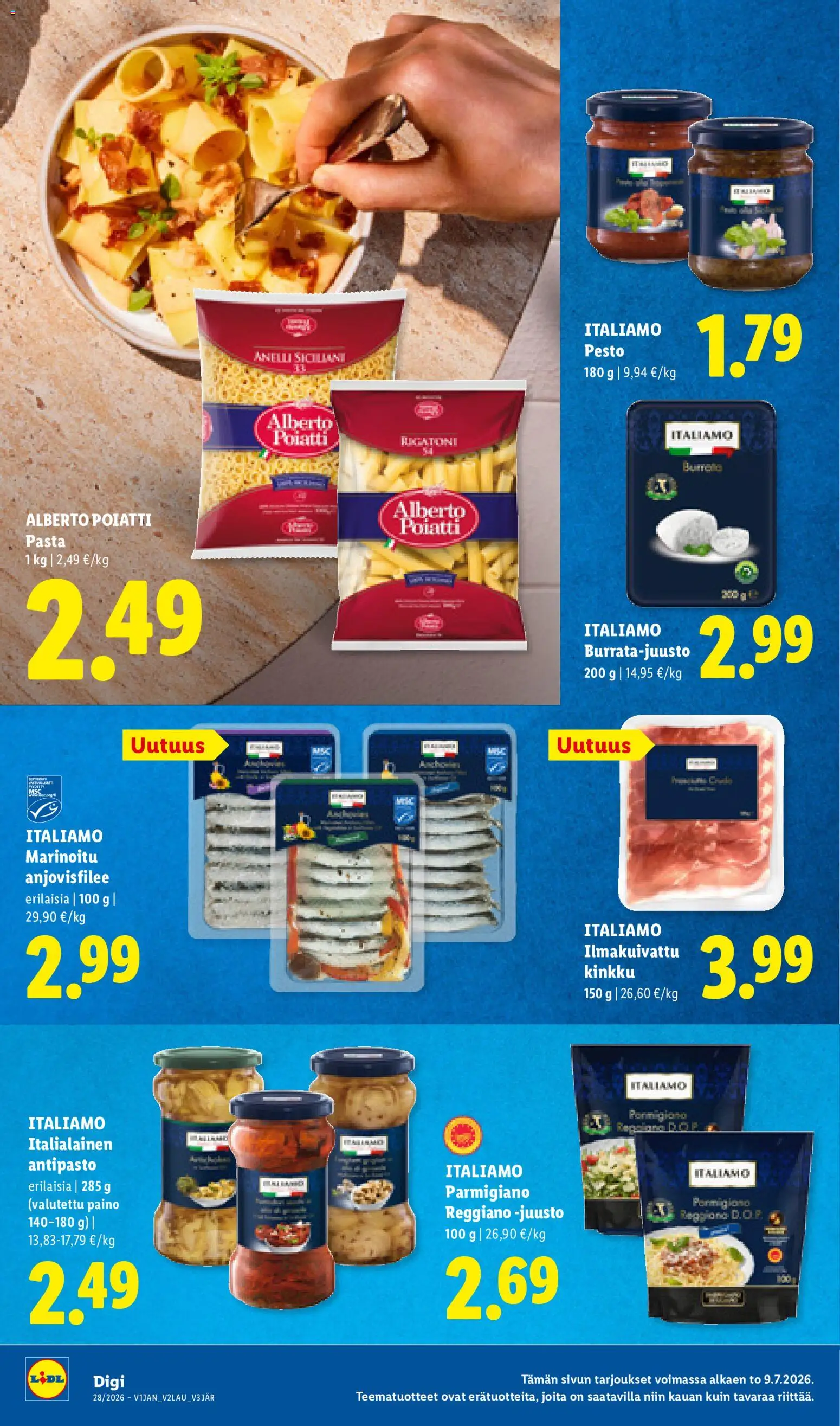 Lidl tarjoukset - Helsinki – voimassa 09/07/2026 alkaen | Sivu: 10
