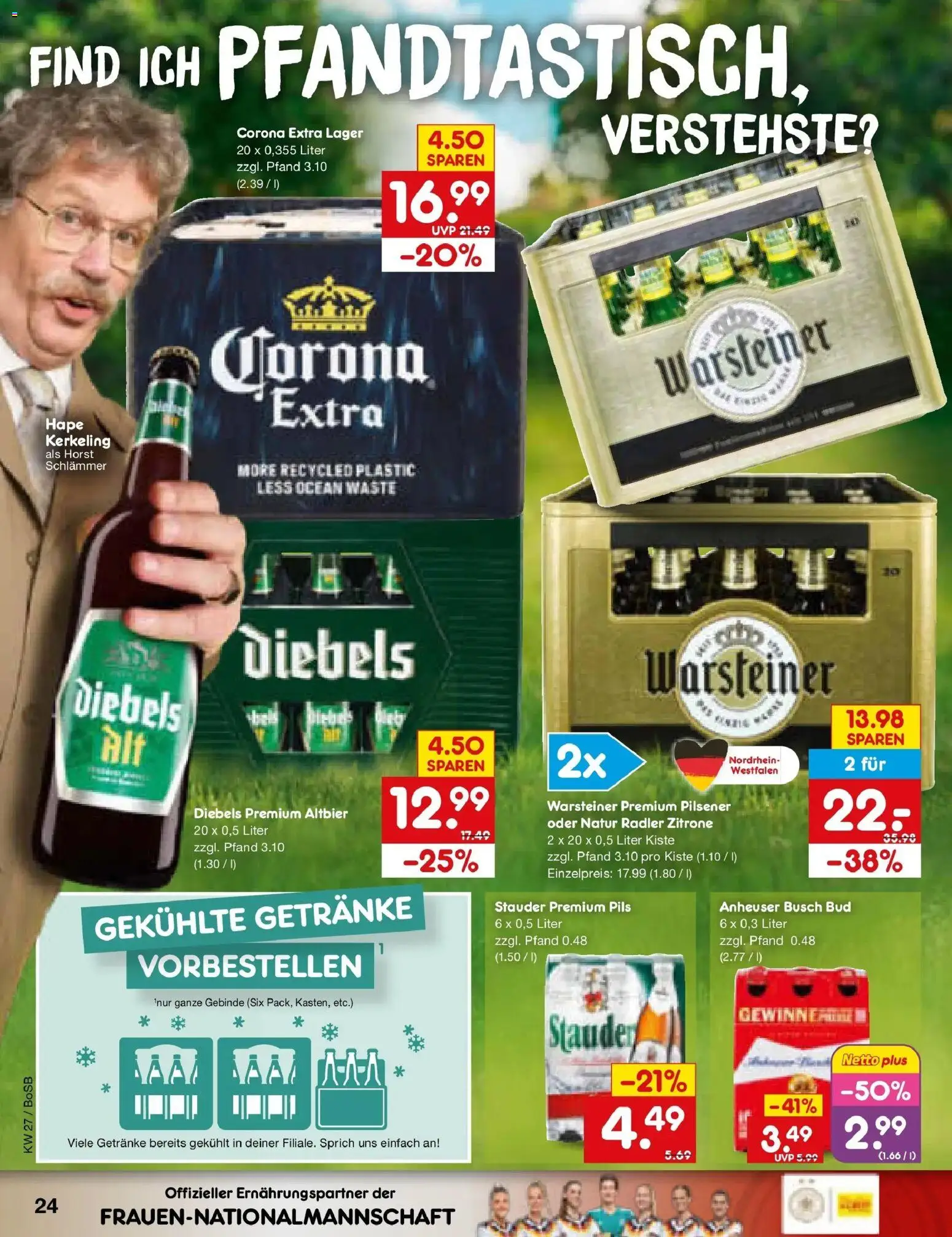 Netto Marken-Discount Prospekt Stadtlohn – gültig ab 29.06.2026 | Seite: 36 | Produkte: Pils, Warsteiner, Zitrone, Diebels
