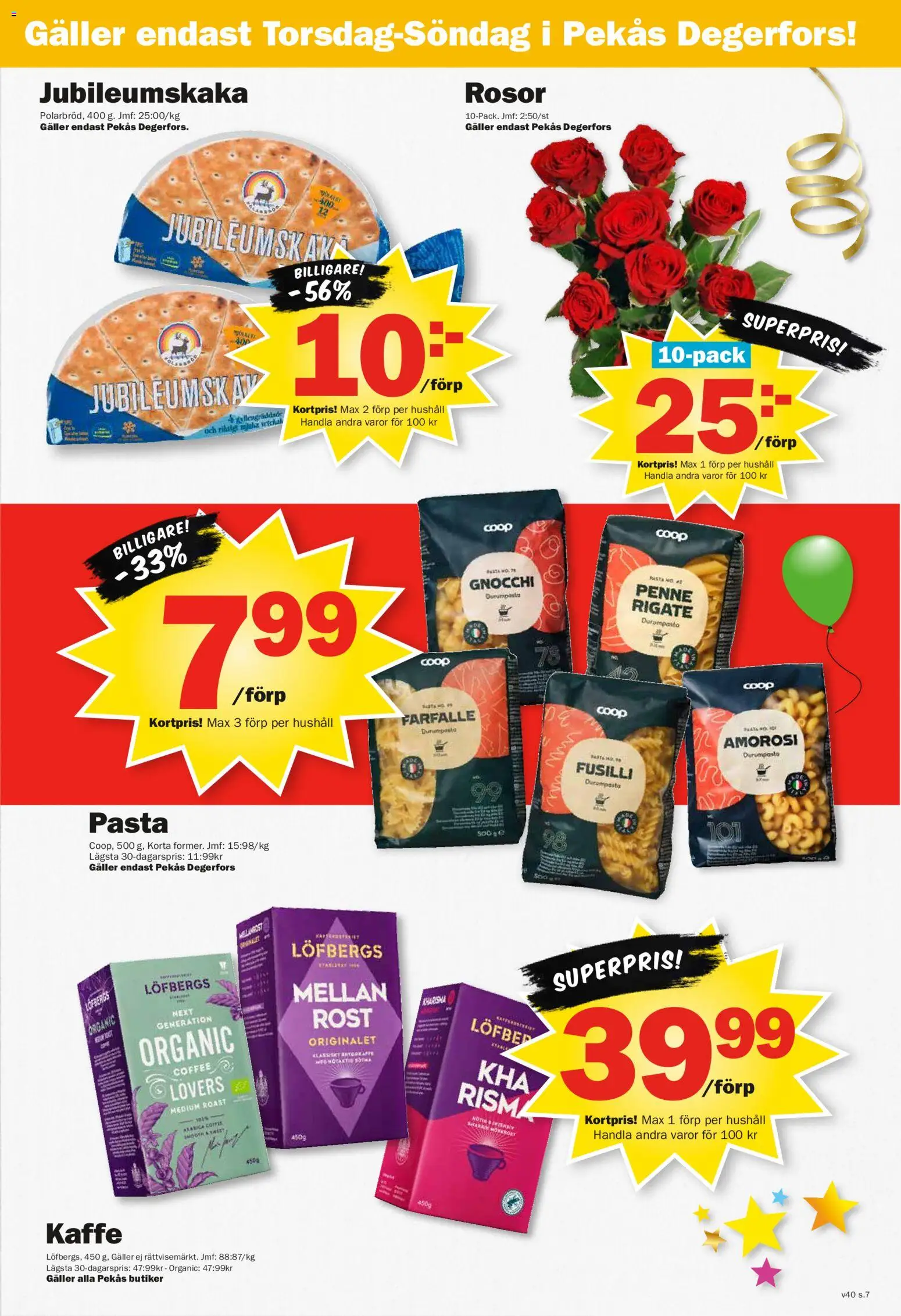 Pekås reklamblad aktuell från 28/09/2026 | Sida: 7