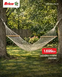 Brico S katalog - pregled Brico S kataloga - važi od 25.04.2026 | Strana: 6 | Proizvode: Ležaljka