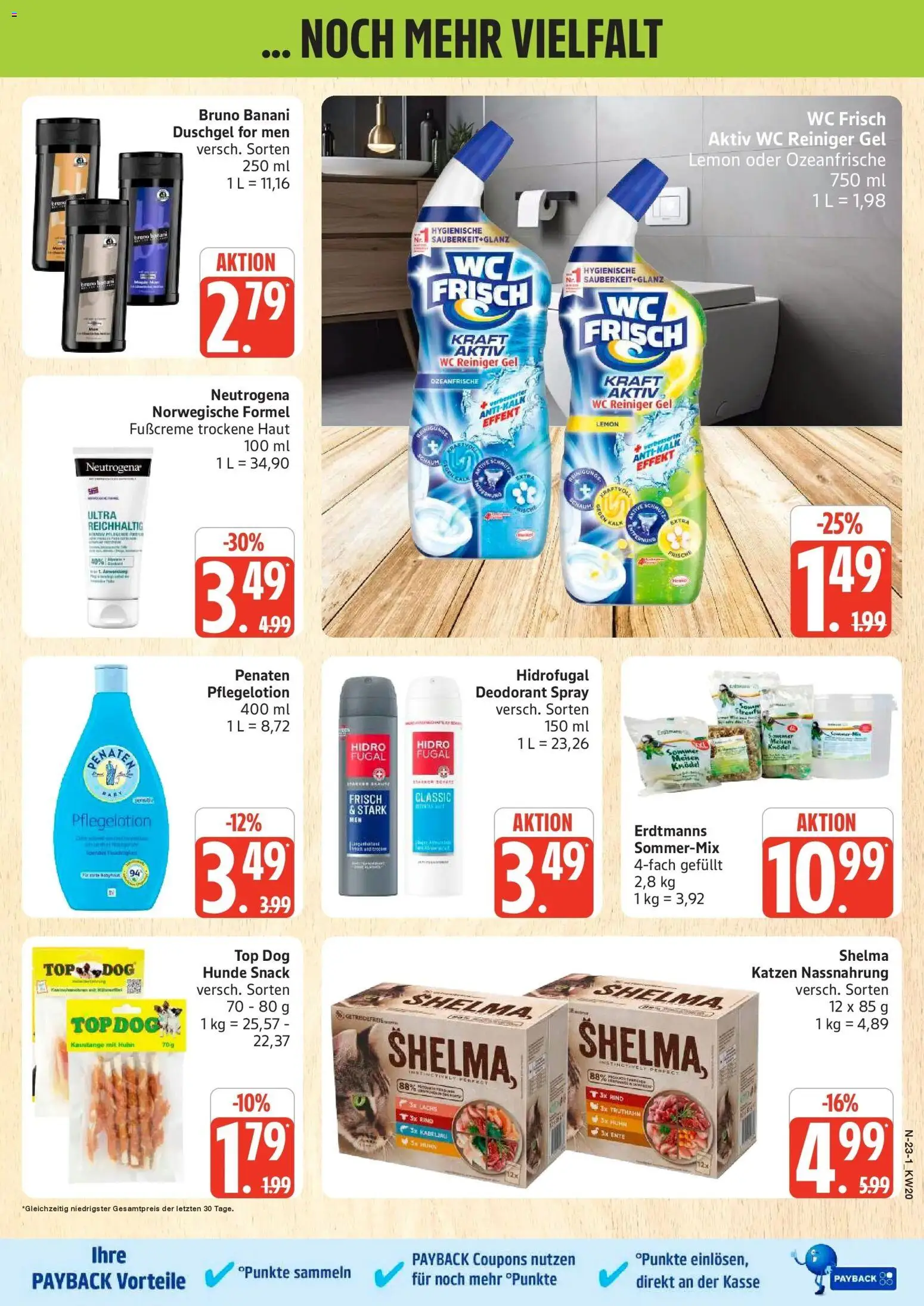 Marktkauf Prospekt Cuxhaven	 – gültig ab 10.05.2026 | Seite: 23 | Produkte: Duschgel, Deodorant, Lachs, Wc frisch