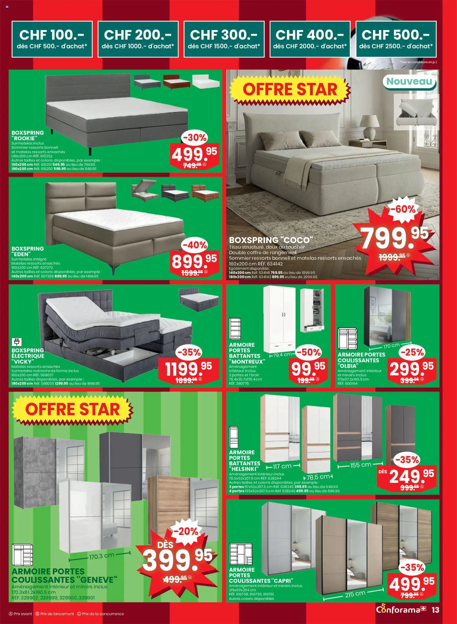 Conforama aktionen FR – gültig ab 13.05.2026 | Seite: 13
