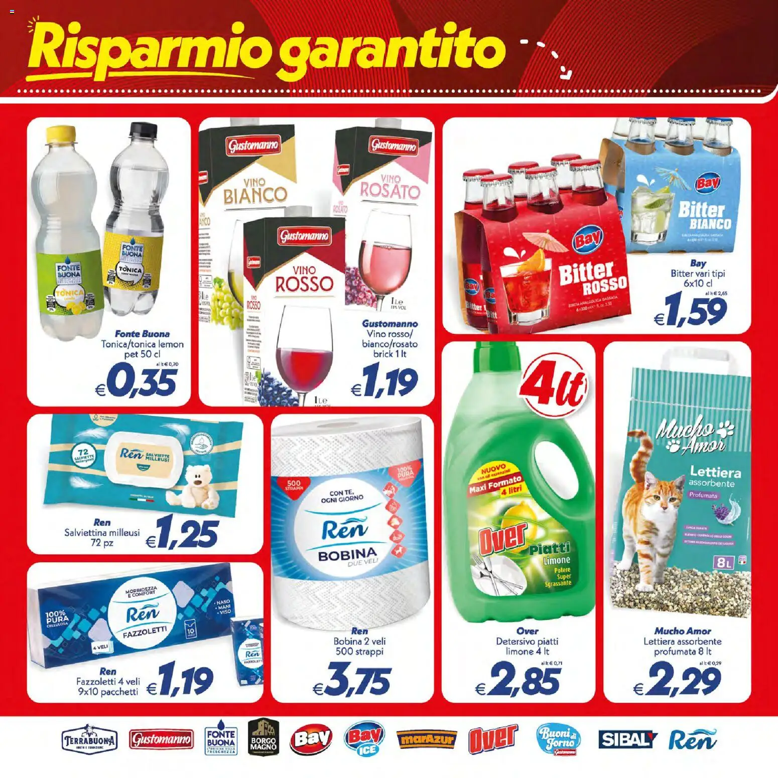 Volantino SuperConveniente del 07/07/2026 | Pagina: 11 | Prodotti: Fazzoletti, Limone, Vino, Vino bianco