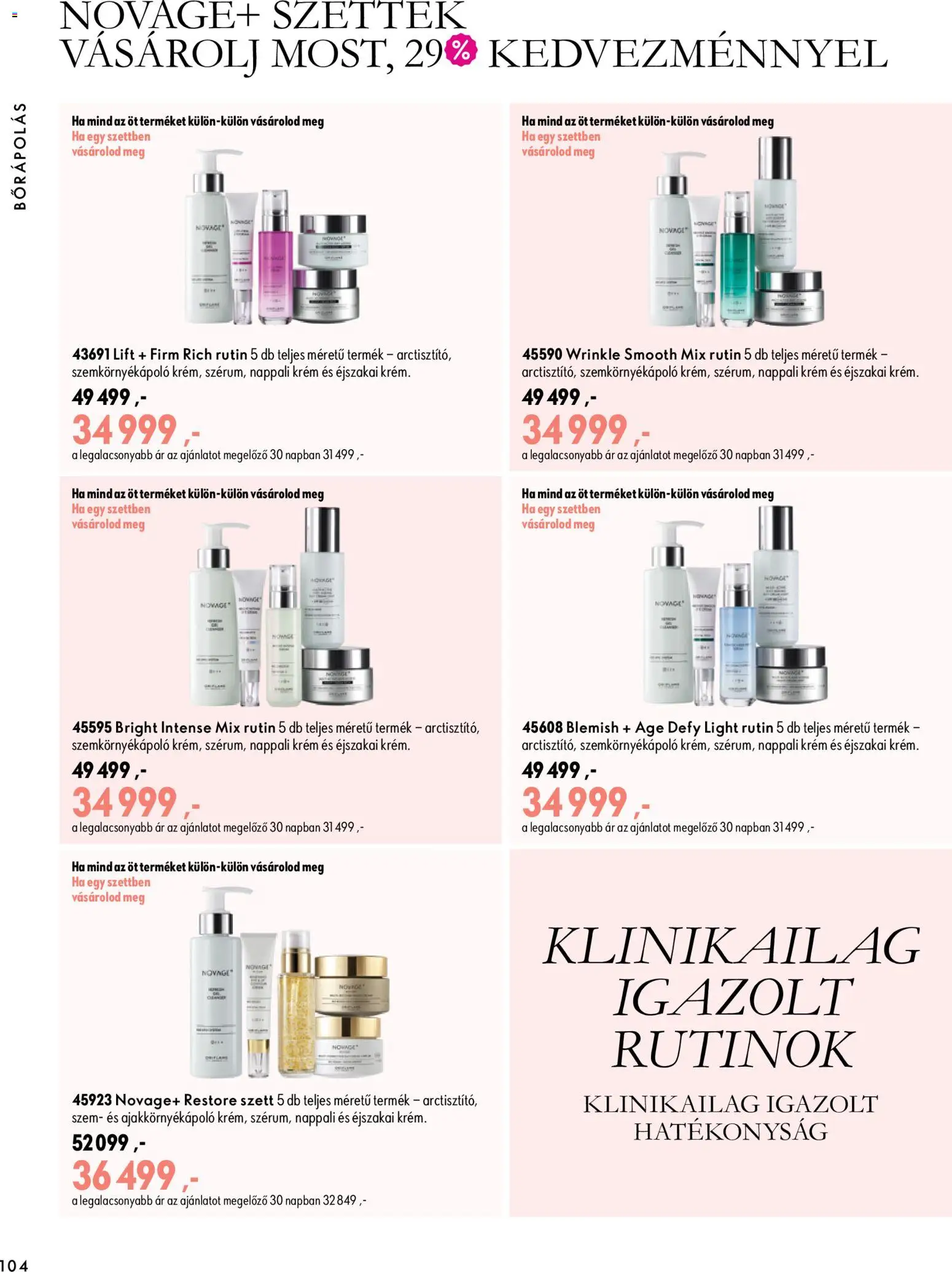 Oriflame akciós ujság - amely érvényes a következő dátumtól: 2026.11.11. | Oldal: 104 | Termékek: Krém, Szemkörnyékápoló