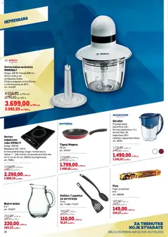 Metro katalog  - pregled Metro kataloga - važi od 14.05.2026 | Strana: 14 | Proizvode: Bosch, Papir za pečenje, Seckalica, Tiganj