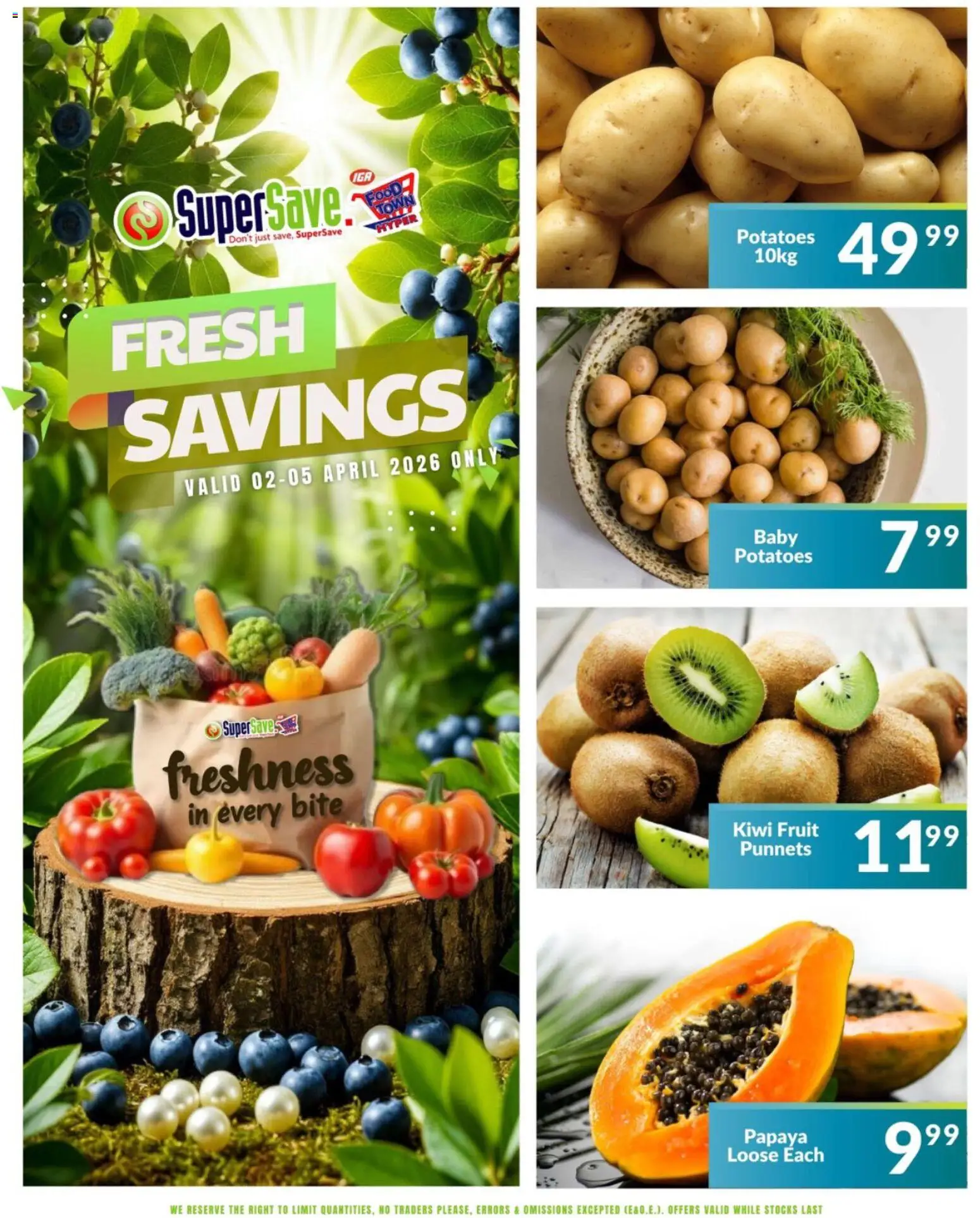 Super Save Fresh Savings (02/04/2026 - 05/04/2026) Online