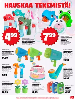 Tokmanni-mainoslehti voimassa 27.04.2026 alkaen | Sivu: 9 | Tuotteet: Pampers, Saippua, Paristot