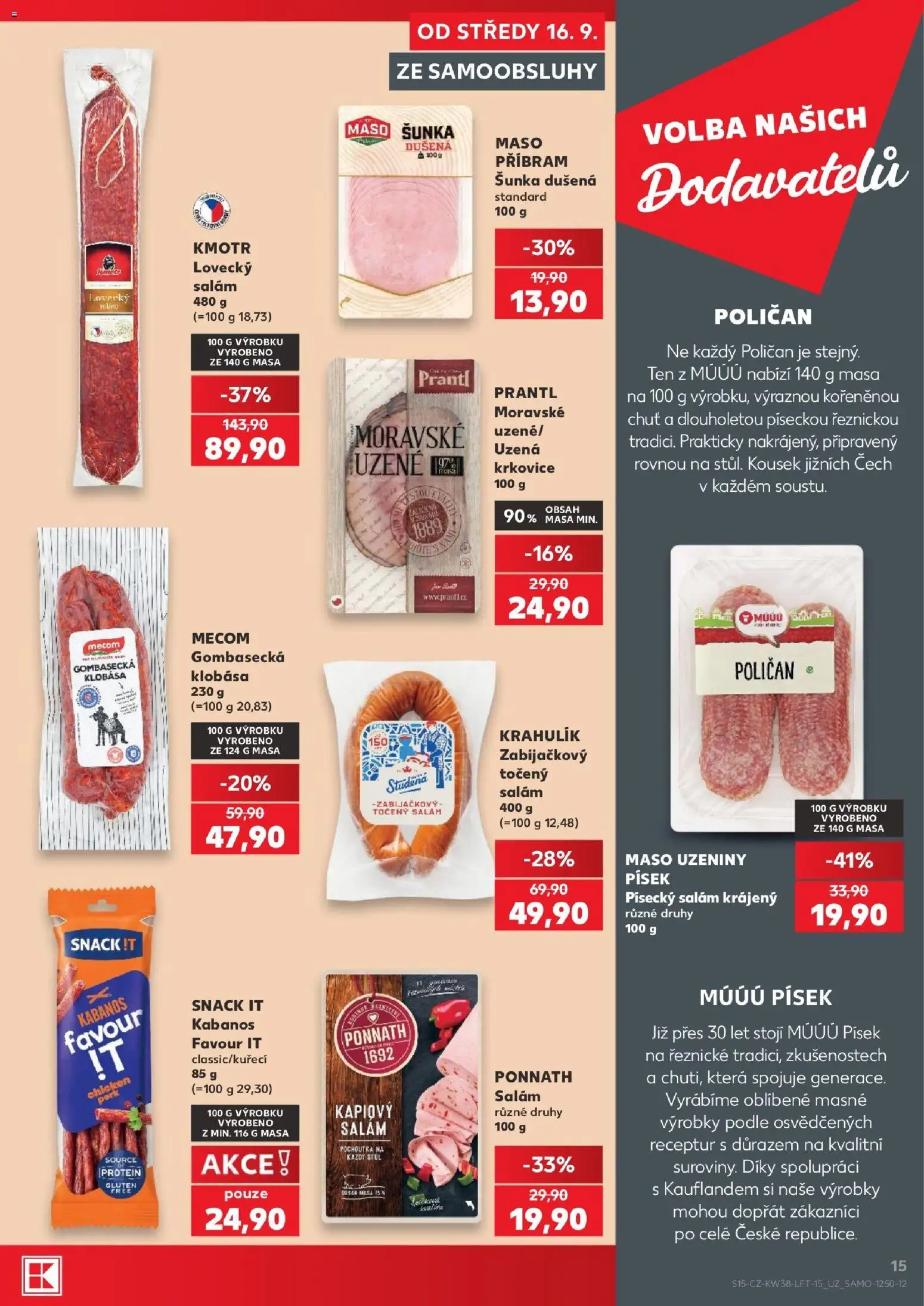 Kaufland leták od 16.09.2026 | Strana: 15