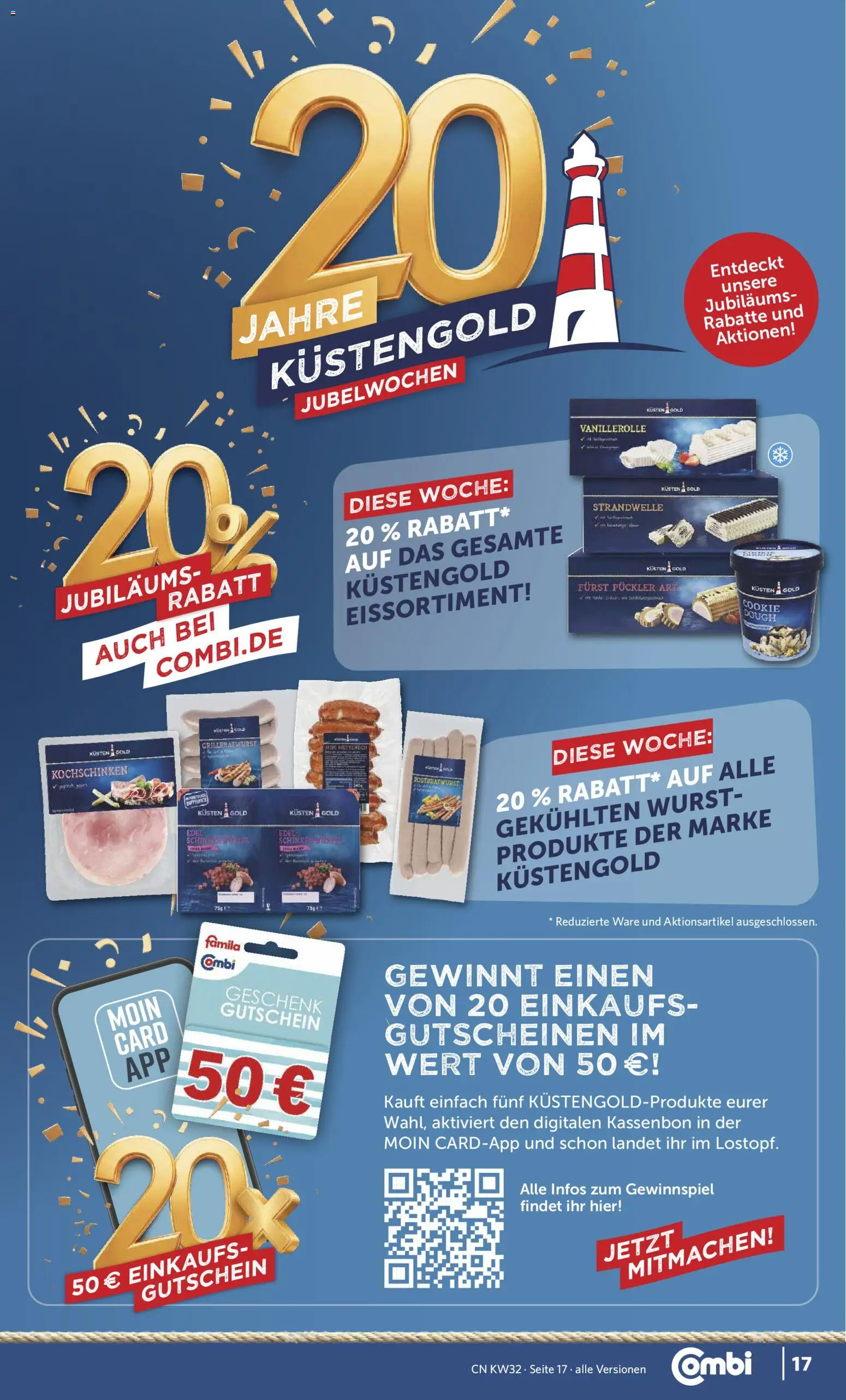 Combi Prospekt – gültig ab 03.08.2026 | Seite: 19 | Produkte: Wurst