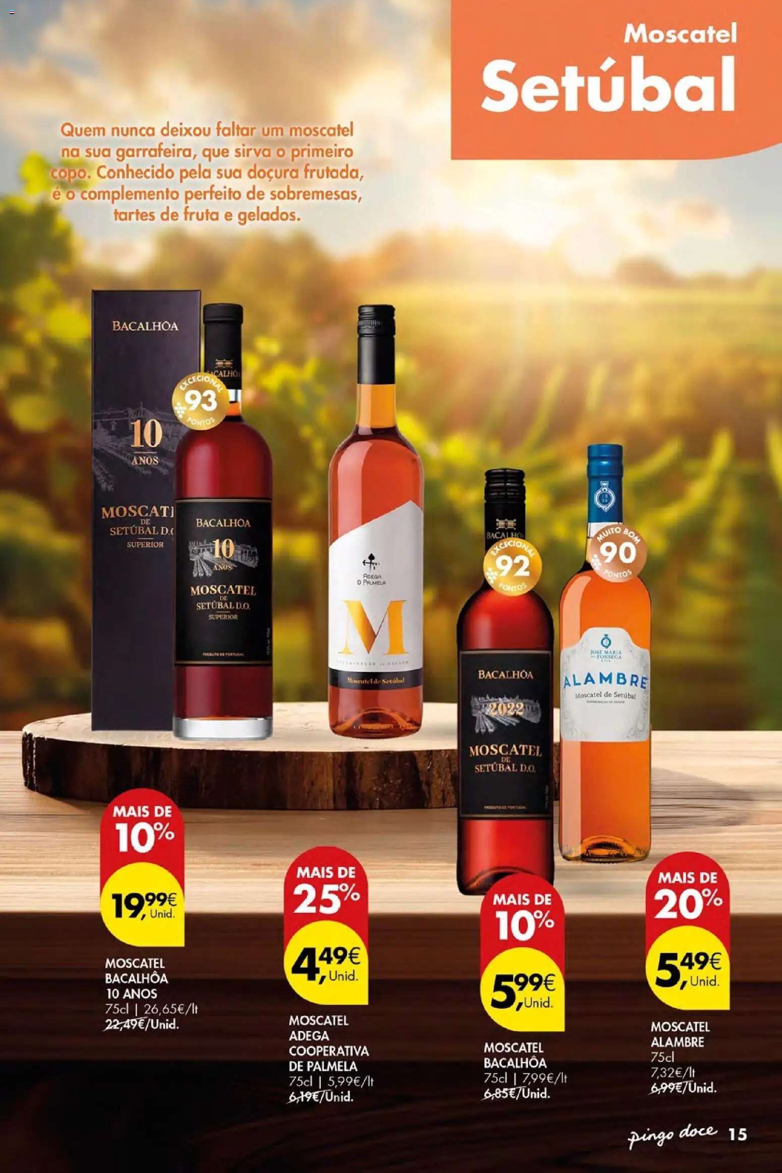 Pingo Doce Vinhos de Setúbal Açores │ válido de 07.05.2026 | Página: 15
