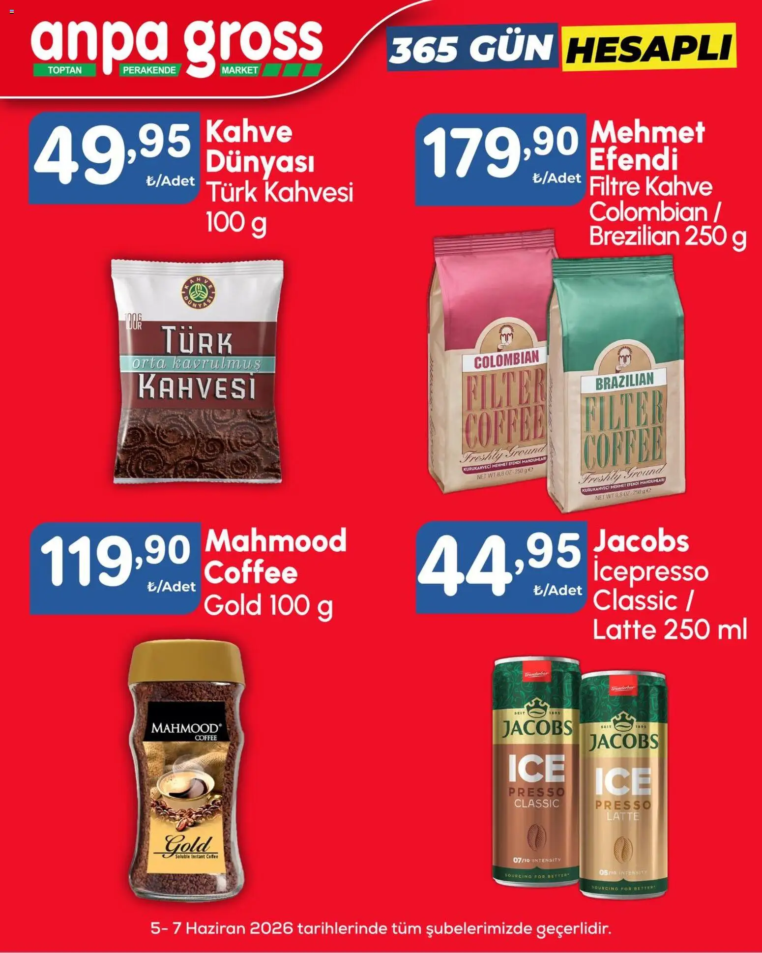 Anpa Gross Katalog - 05.06.2026 tarihinden itibaren geçerlidir | Sayfa: 10 | Ürünler: Kahve
