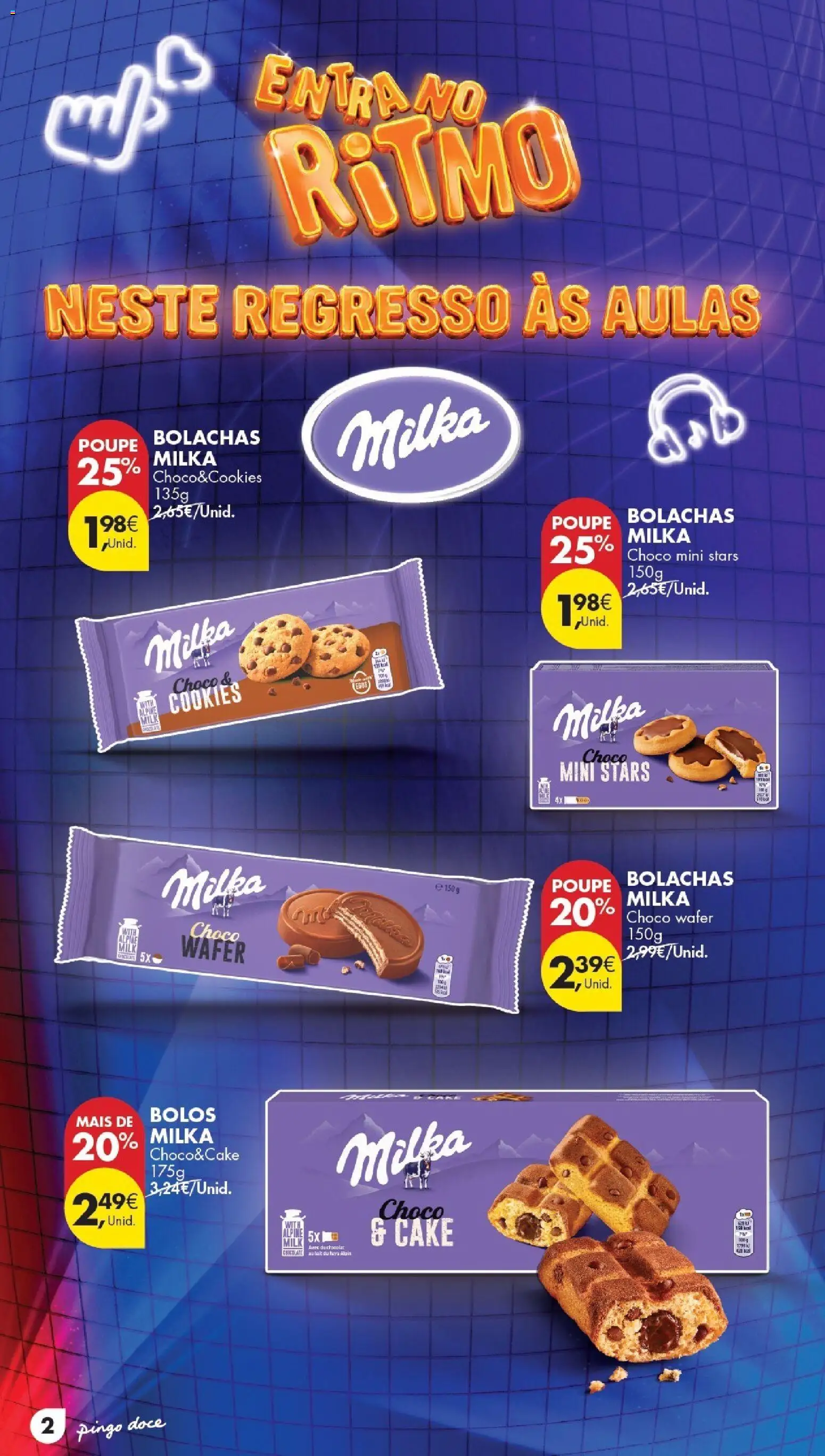 Pingo Doce Especial Oreo │ válido de 08/09/2026 | Página: 2 | Produtos: Bolachas milka, Bolachas, Milka bolachas