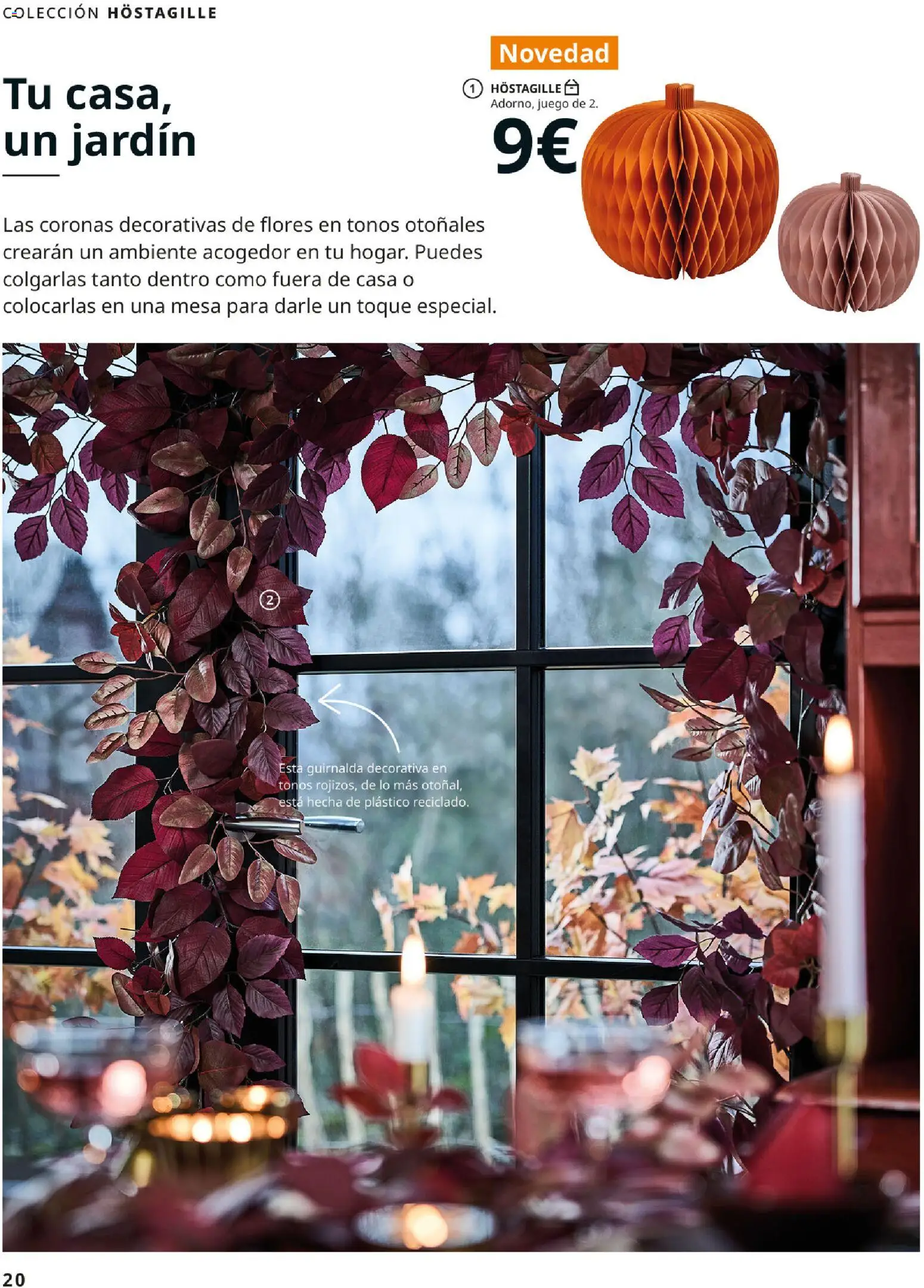 IKEA - Brochure colecciones │ válido desde el 25/08/2026 | Página: 20 | Productos: Flores, Mesa
